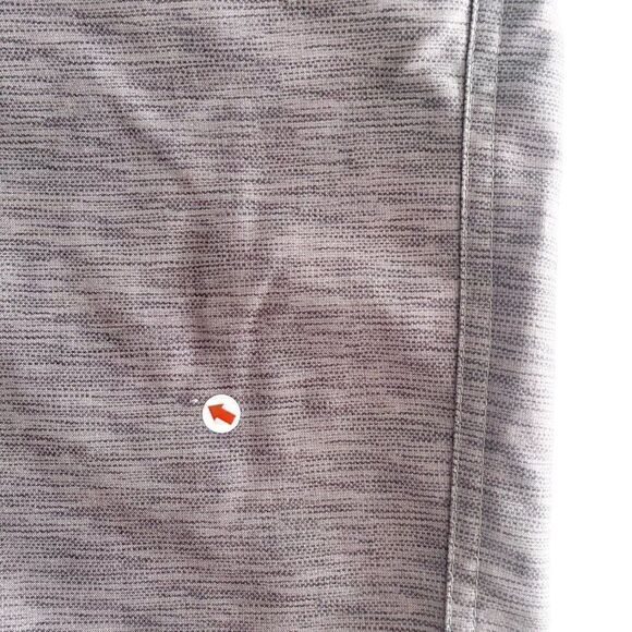 Puma Sport Style Shorts Flat Front Gray Black Hybrid Men's Size 36 - Picture 10 of 11